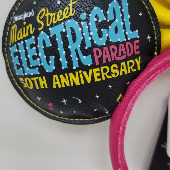 Disney Parks Loungefly Main Street Electrical Parade 50th Anniversary Mickey Ear